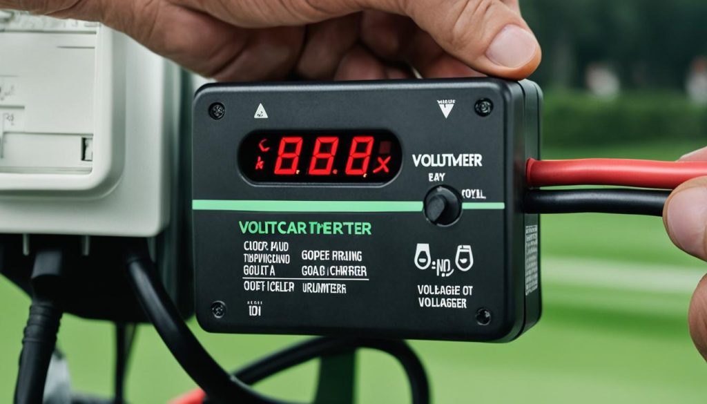 Testing a Golf Cart Battery Charger