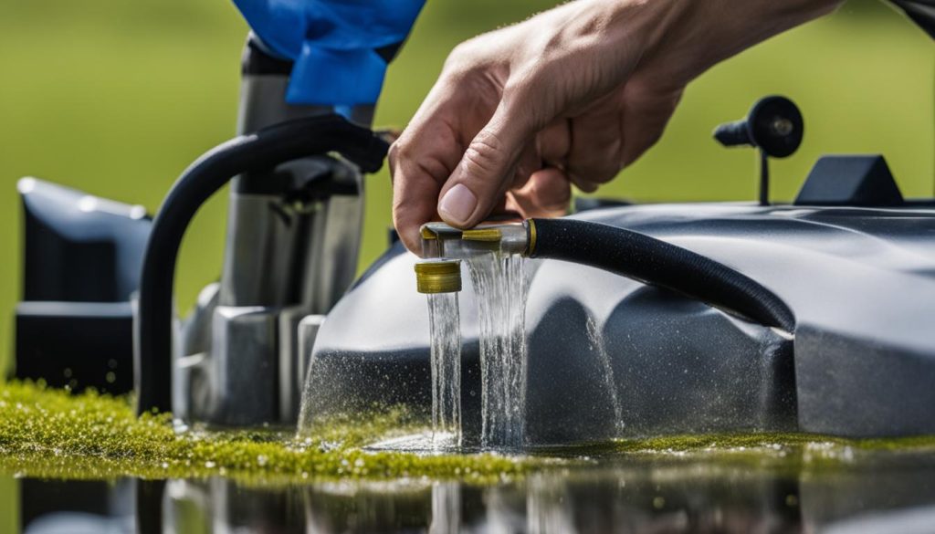 checking water level in golf cart batteries