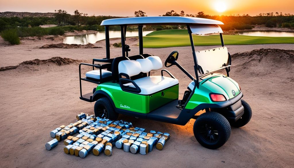 cost to replace golf cart batteries