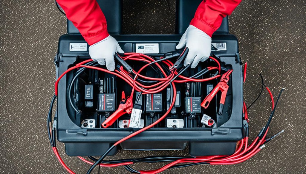 24 volt battery jump start guide illustration