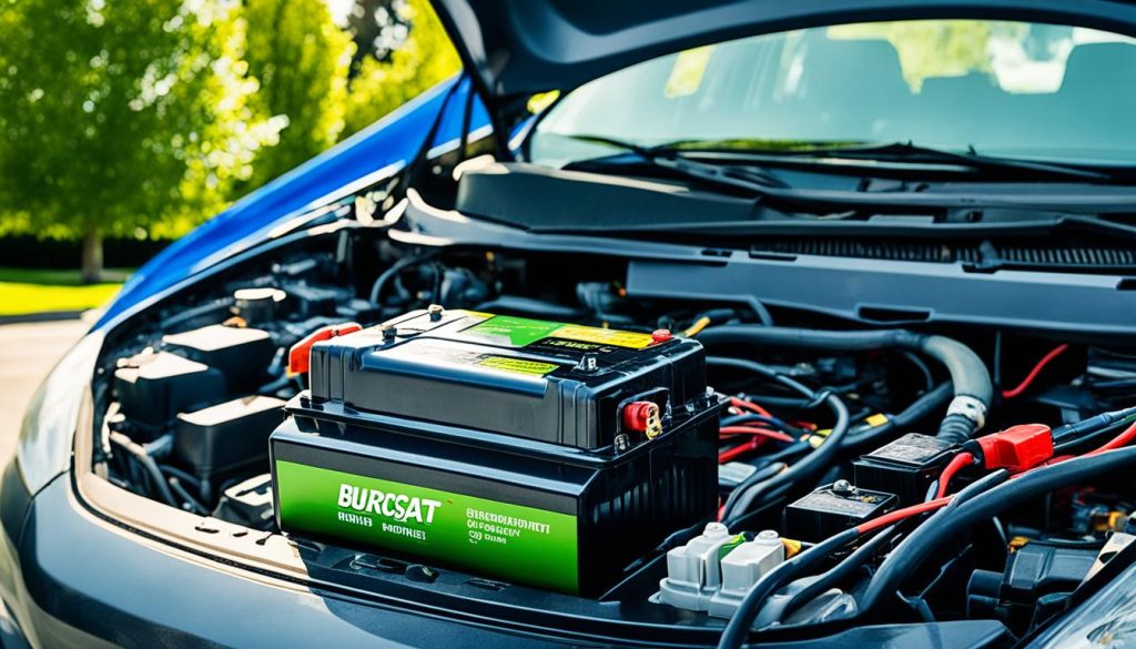 Car Battery Booster in Action