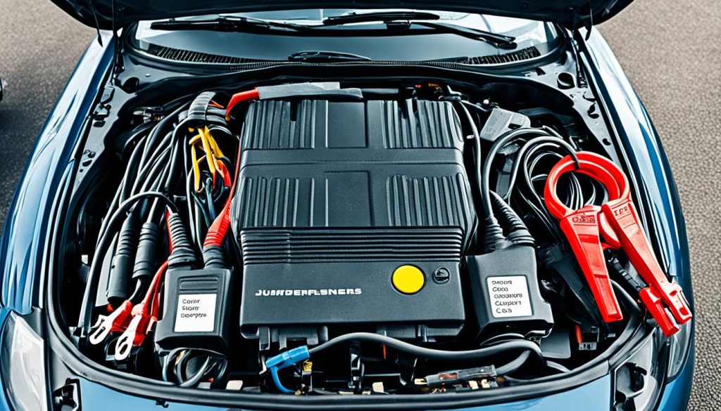 Correct Cable Connection for Jump Starting a Car