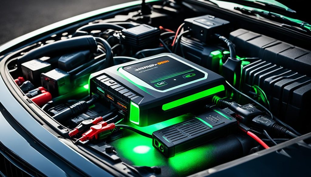 Top-rated jump starter for battery charging