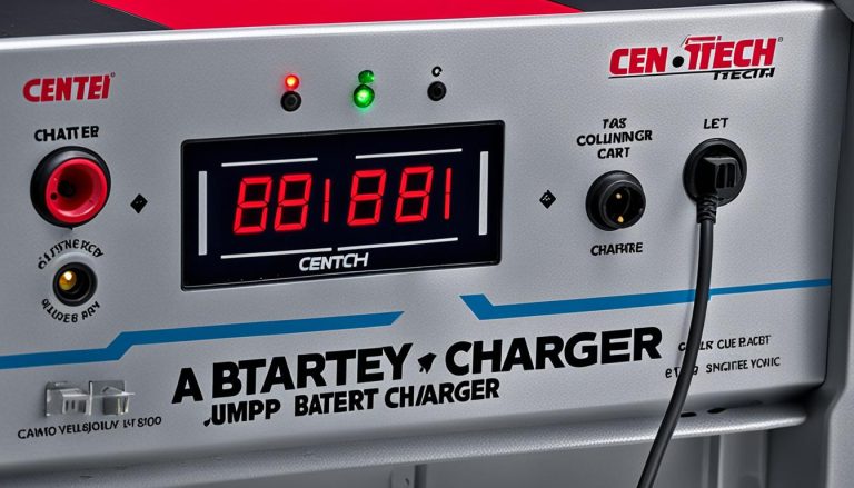 Cen-Tech Battery Charger with Engine Jump Start