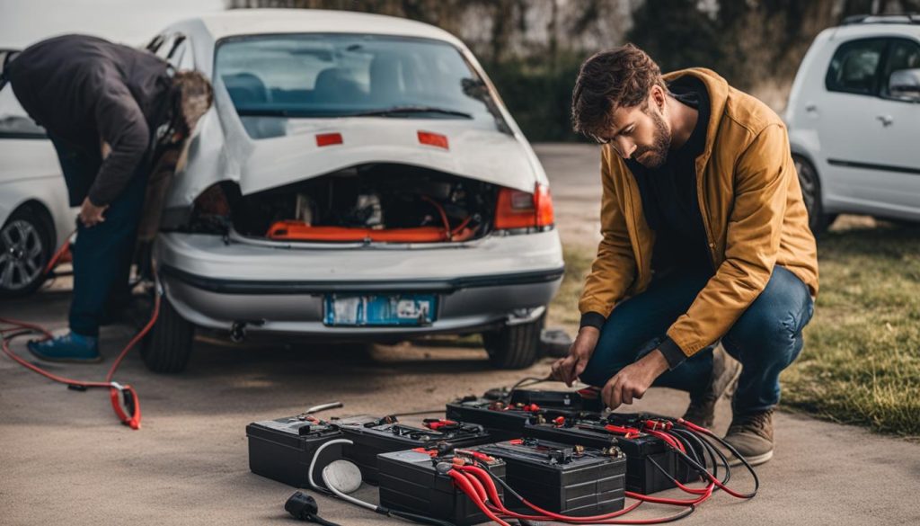 How to safely jump start a car