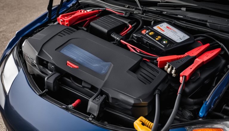 Jump Start Car with Portable Battery Guide